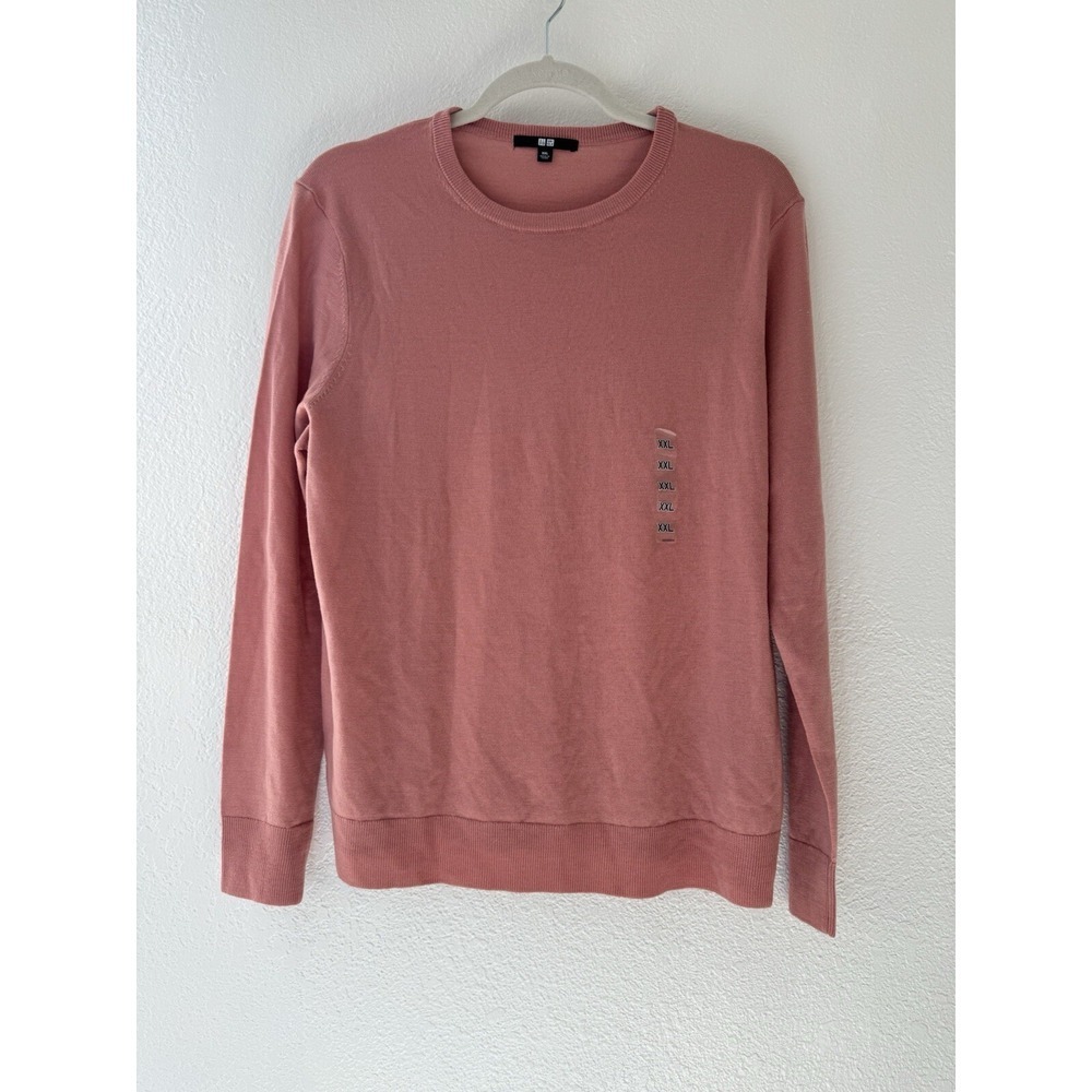 Uniqlo Pullover Basic Wool Crewneck Lightweight L… - image 3